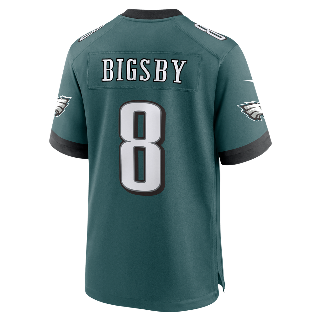 Tank Bigsby Philadelphia Eagles Game Jersey - Midnight Green