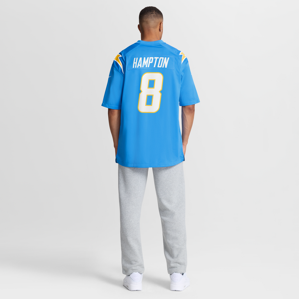 Omarion Hampton Los Angeles Chargers Alternate Charger Power Game Jersey - Gold