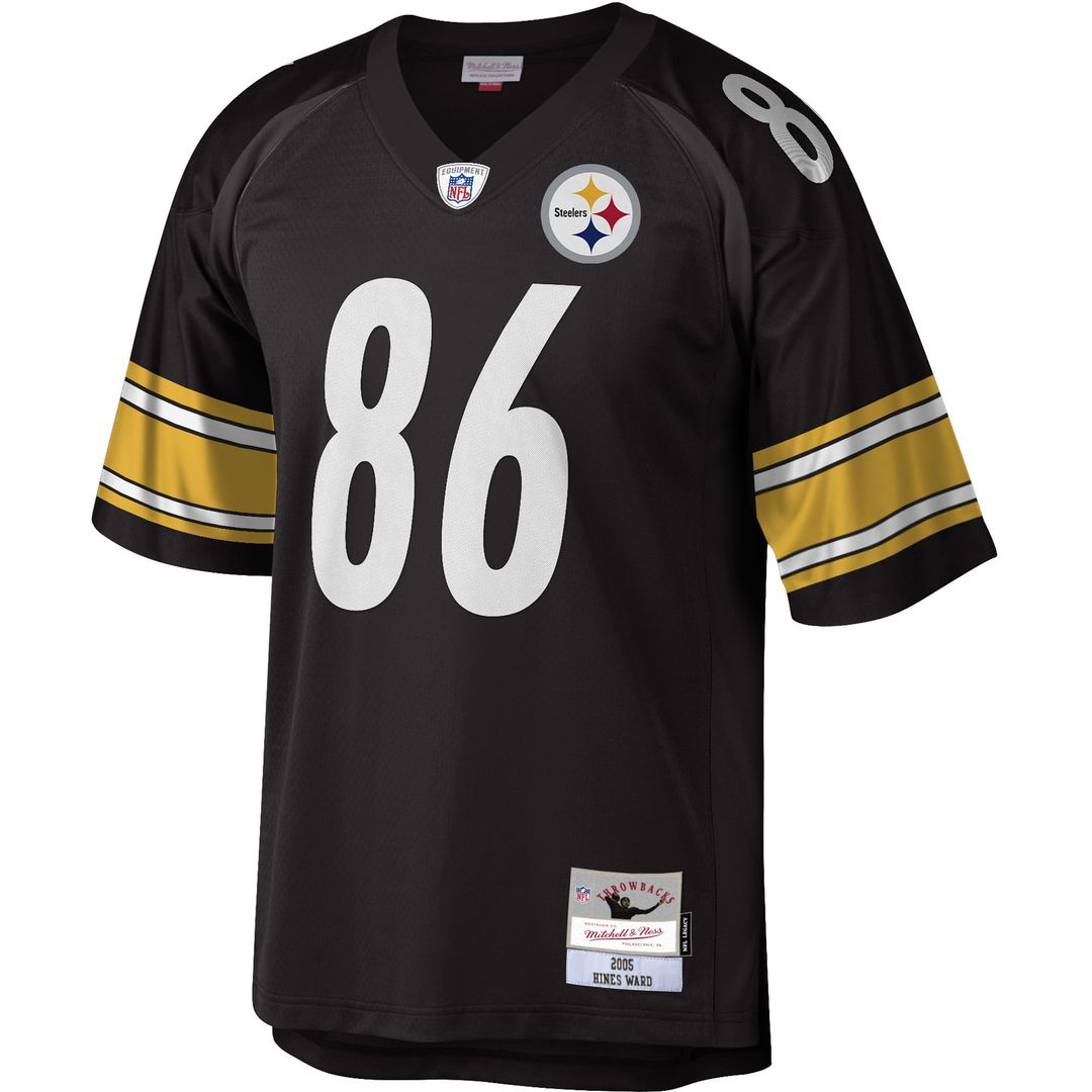 Hines Ward Pittsburgh Steelers Legacy Replica Jersey - Black