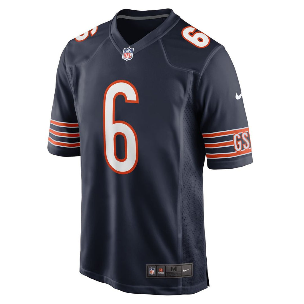 Kyler Gordon Chicago Bears Game Jersey - Navy