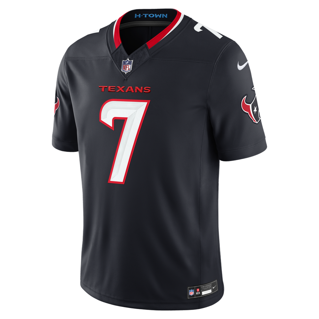 C.J. Stroud Houston Texans Vapor F.U.S.E. Stitched Limited Jersey - Navy