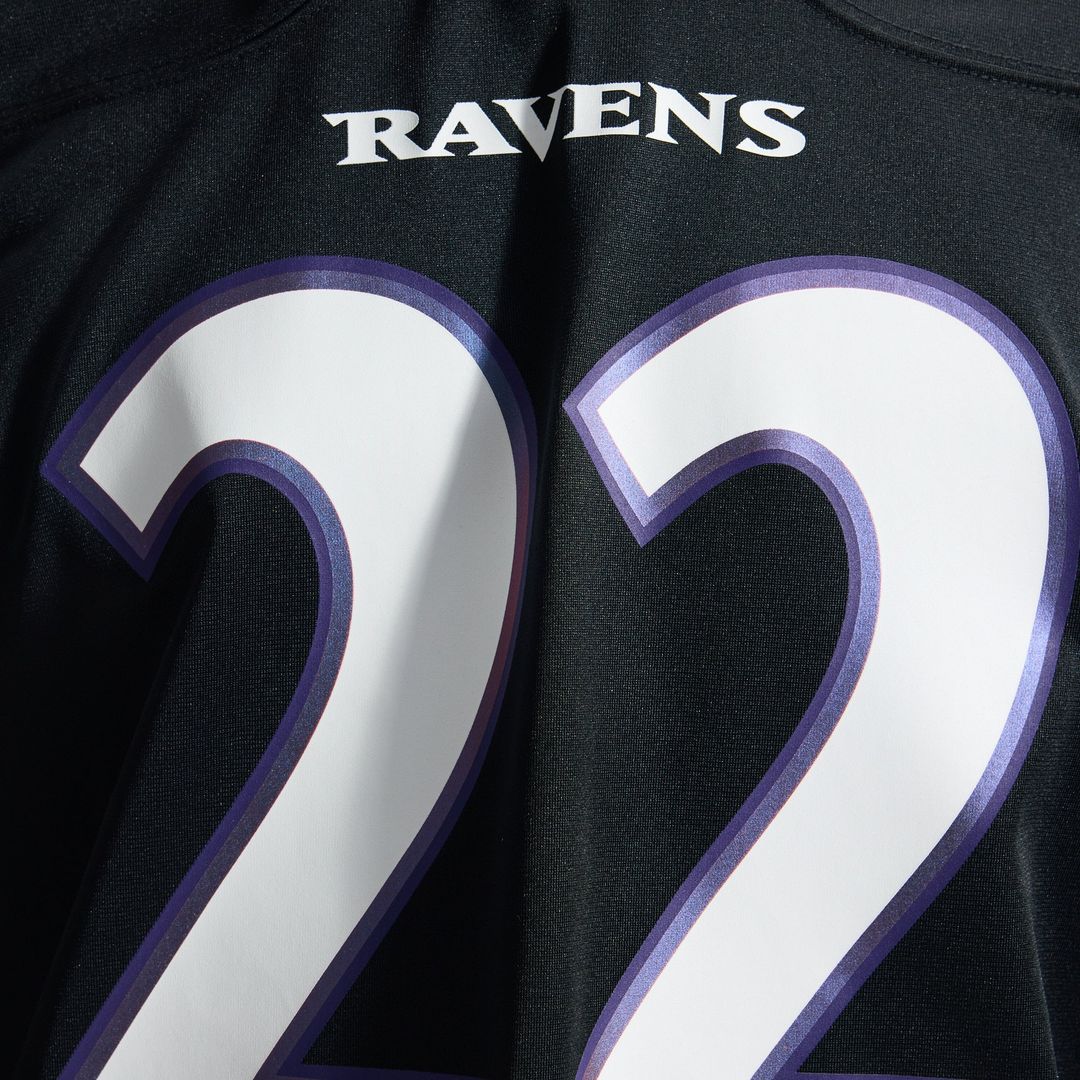 Derrick Henry Baltimore Ravens Alternate Game Jersey - Black