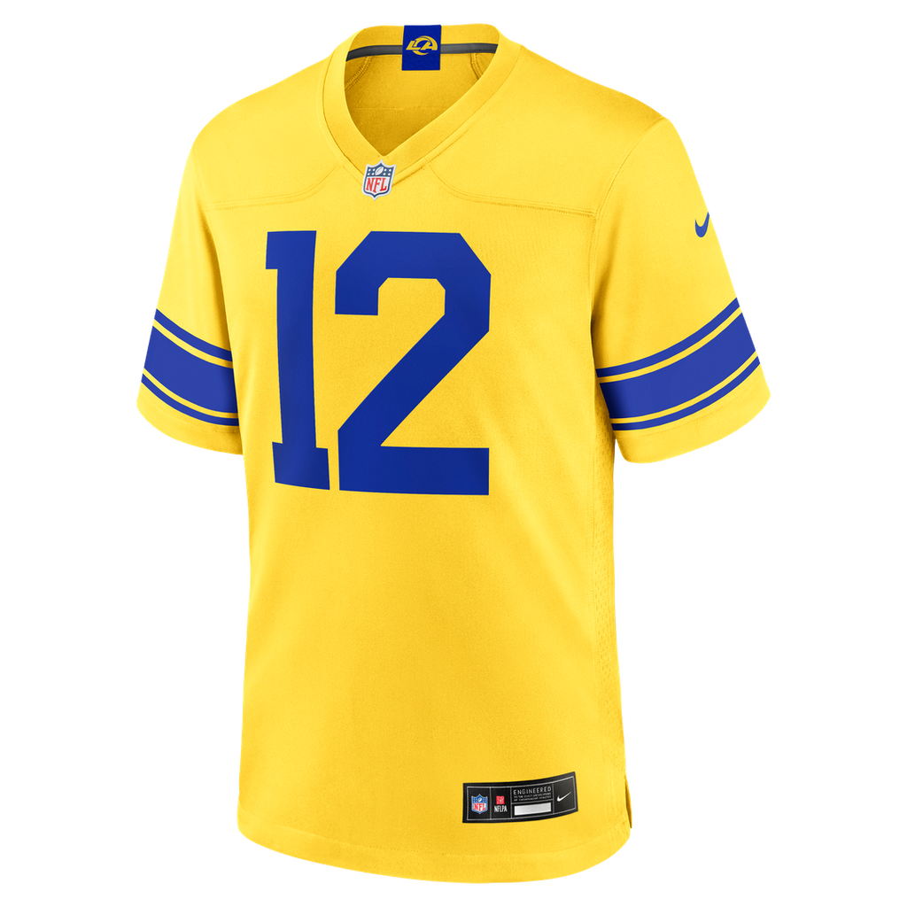 Puka Nacua Los Angeles Rams Game Jersey - Classic Sol