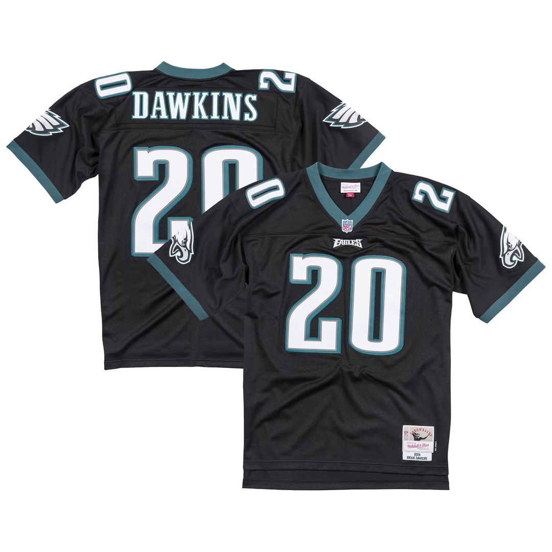 Brian Dawkins Philadelphia Eagles Legacy Replica Jersey - Green