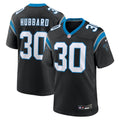 Chuba Hubbard Carolina Panthers Game Jersey - Black