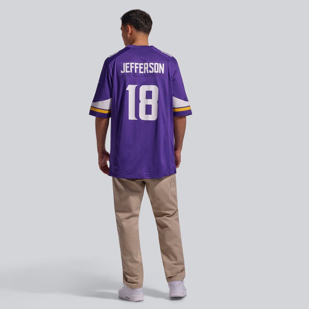 Justin Jefferson Minnesota Vikings Game Jersey - White