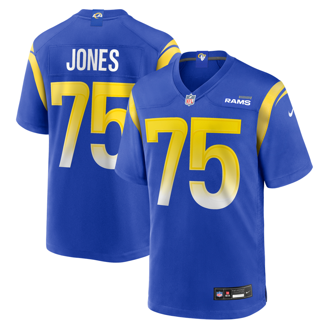 Deacon Jones Los Angeles Rams Game Jersey - Royal Blue