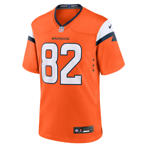 Adam Trautman Denver Broncos Game Jersey - Orange