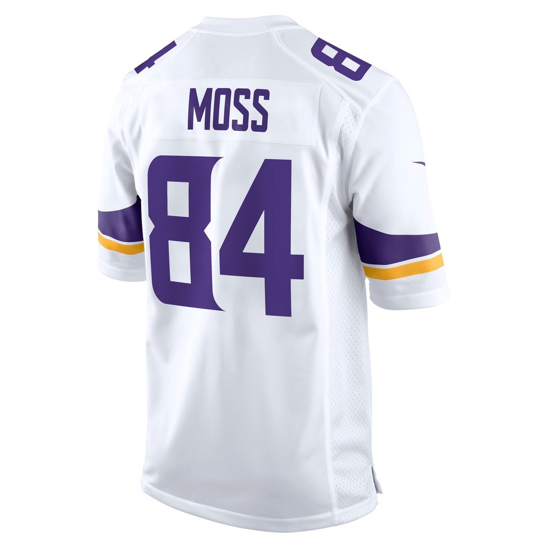 Randy Moss Minnesota Vikings Game Jersey - White