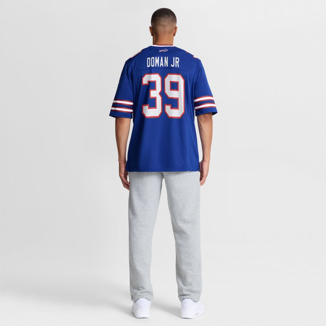 Tommy Doman Jr Buffalo Bills Game Jersey - Royal Blue