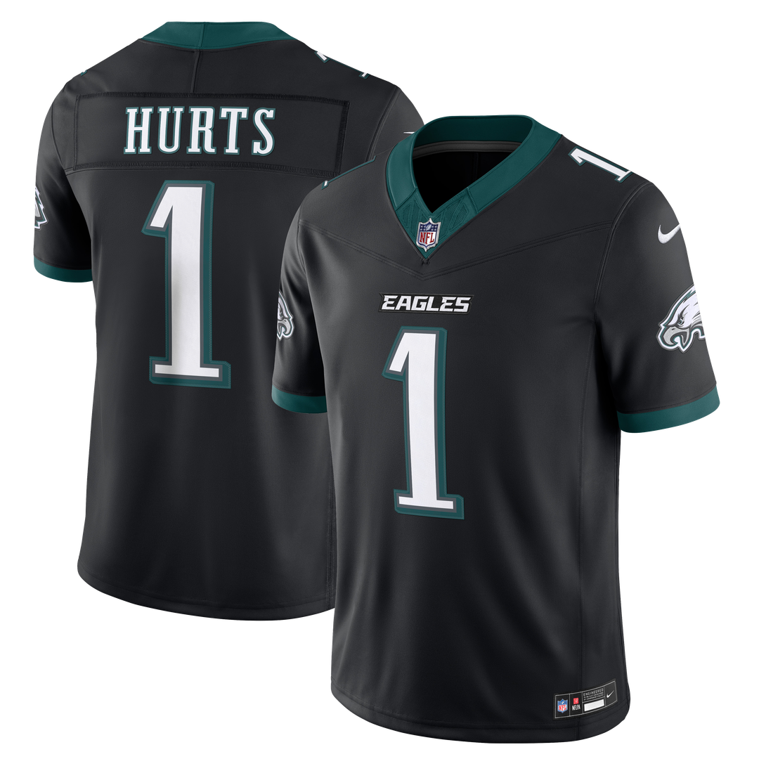 Jalen Hurts Philadelphia Eagles Alternate Vapor F.U.S.E. Stitched Limited Jersey - Black