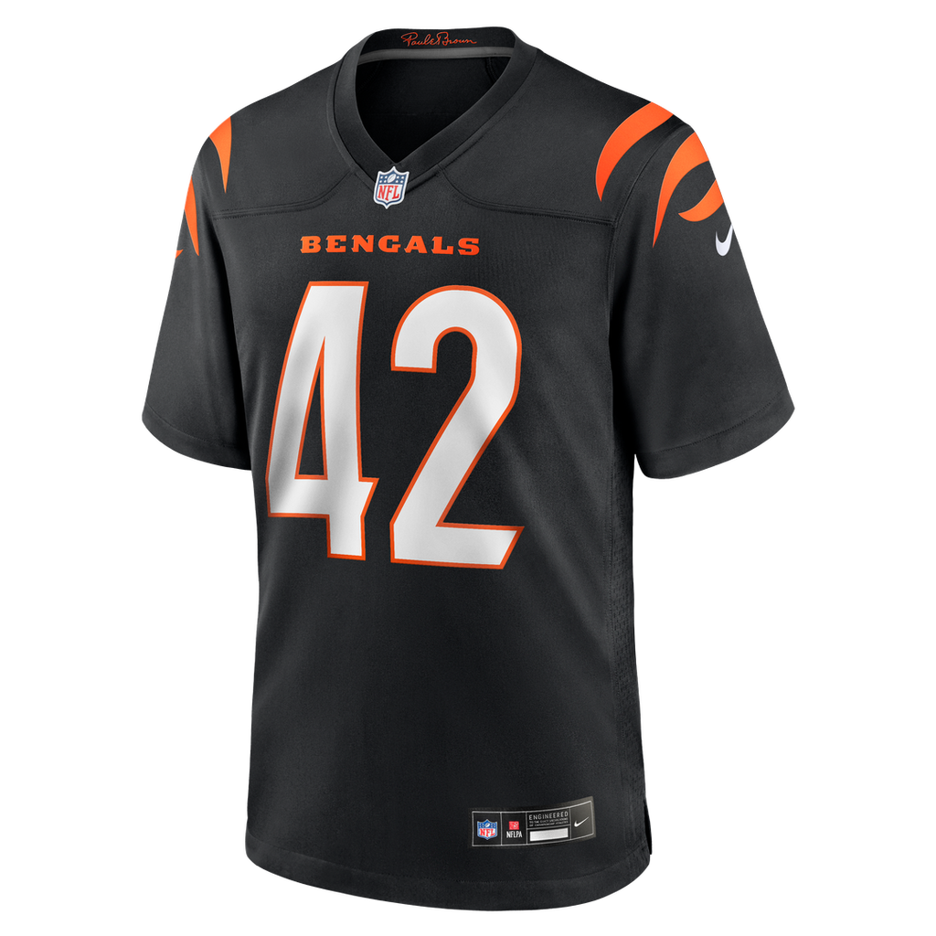 Oren Burks Cincinnati Bengals Game Jersey - Black