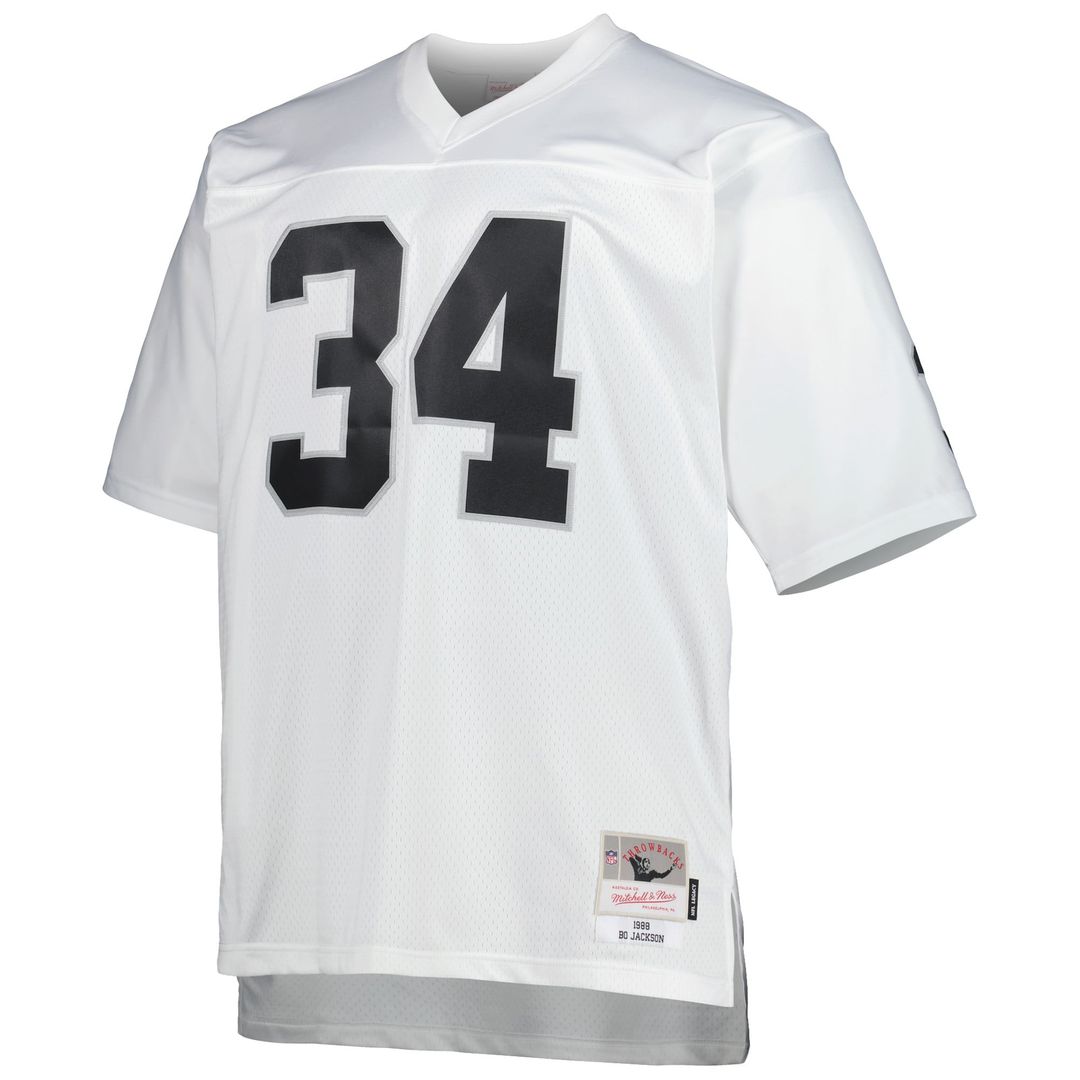 Bo Jackson Las Vegas Raiders Big & Tall 1988 Replica Jersey - Black