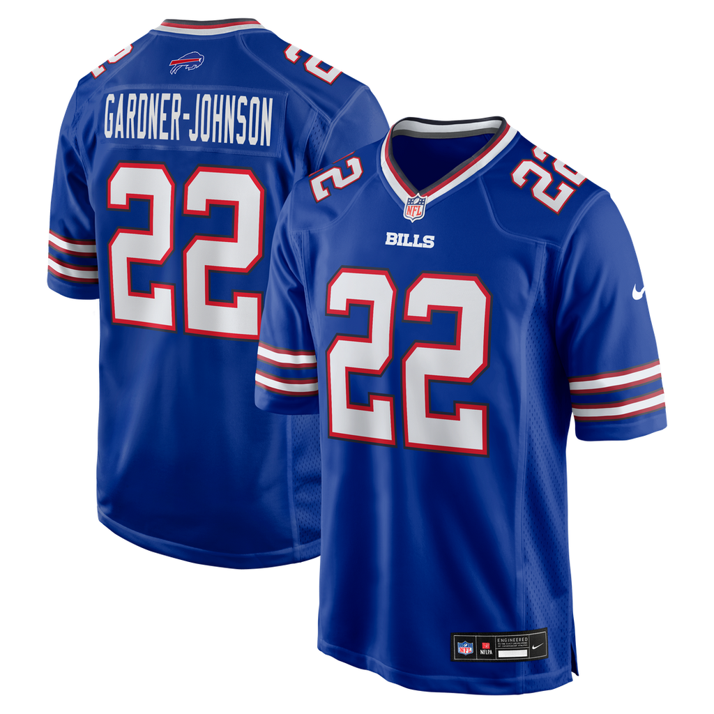 Chauncey Gardner-Johnson Buffalo Bills Game Jersey - Royal Blue