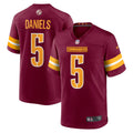 Jayden Daniels Washington Commanders Game Jersey - Burgundy
