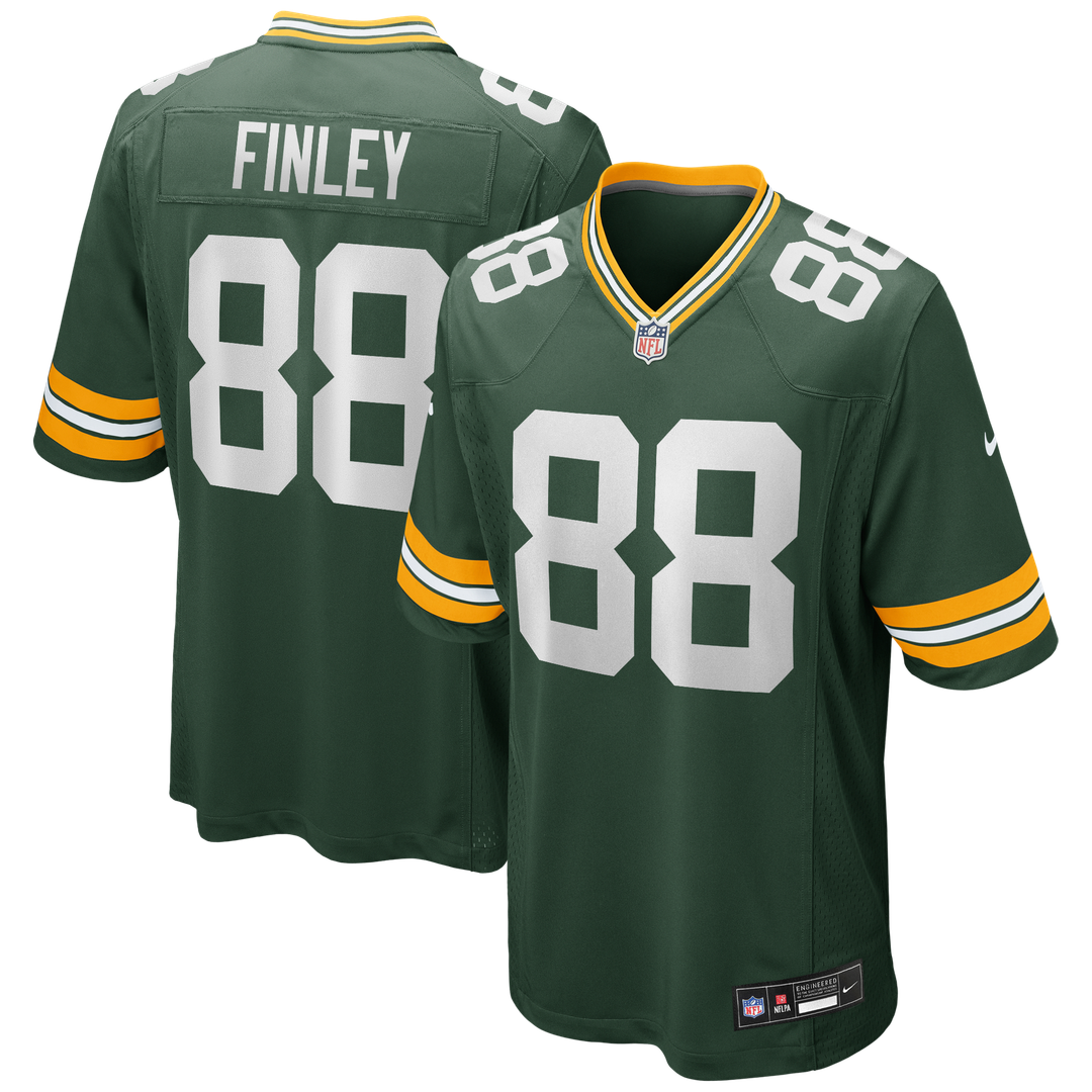 Jermichael Finley Green Bay Packers Game Jersey - Green