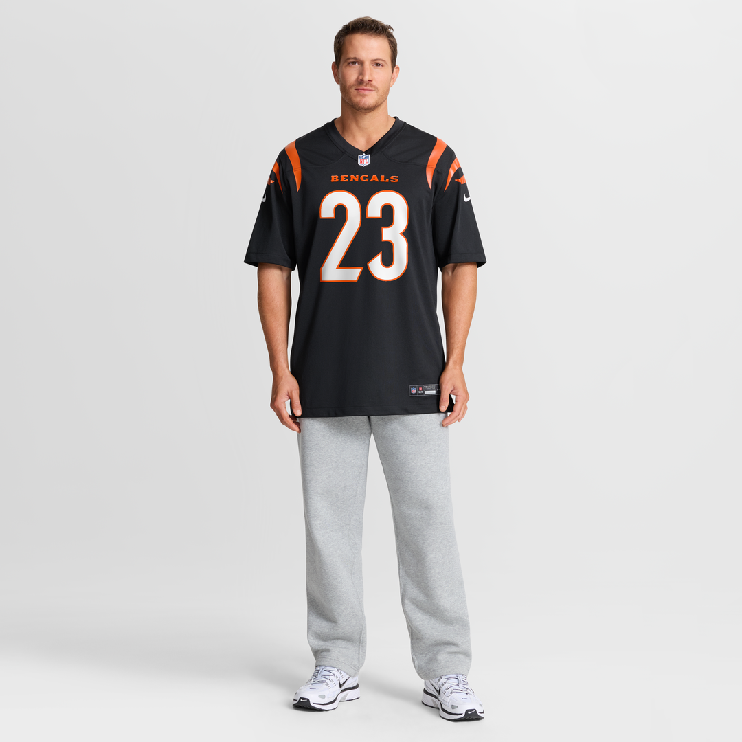 Daxton Hill Cincinnati Bengals Game Jersey - Black