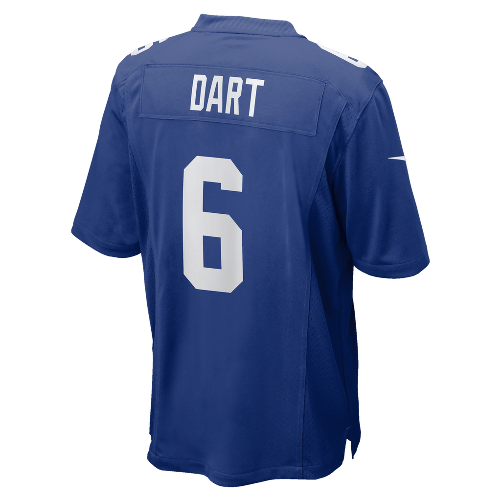 Jaxson Dart New York Giants Game Jersey - Royal Blue
