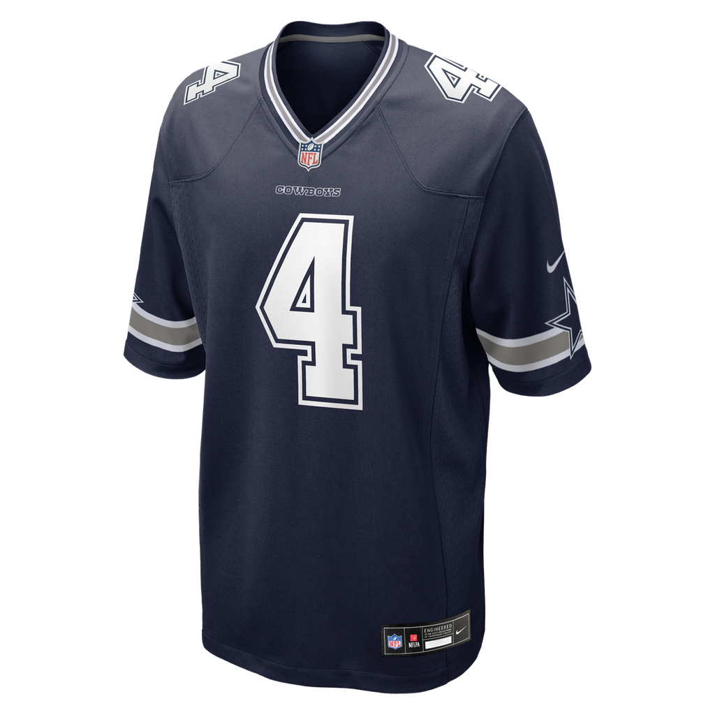 Dak Prescott Dallas Cowboys Game Jersey - Navy