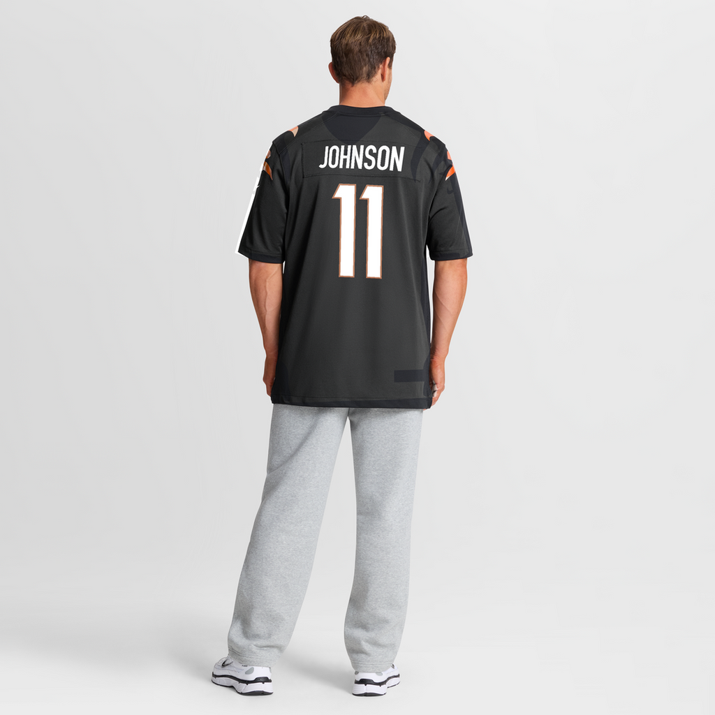 Josh Johnson Cincinnati Bengals Game Jersey - Black