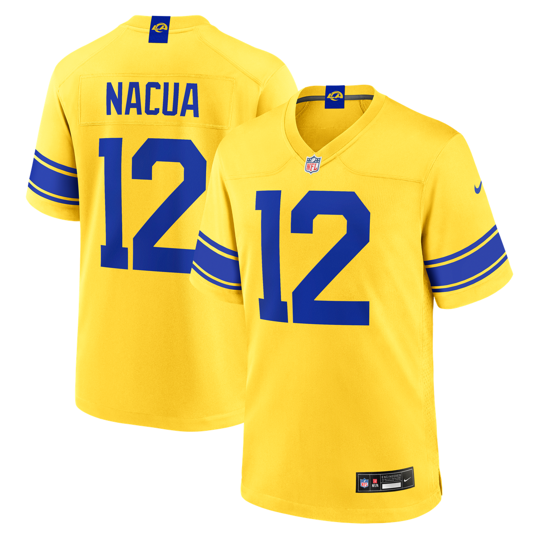Puka Nacua Los Angeles Rams White Game Jersey - White