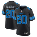 Barry Sanders Detroit Lions 2nd Alternate Game Jersey - Black