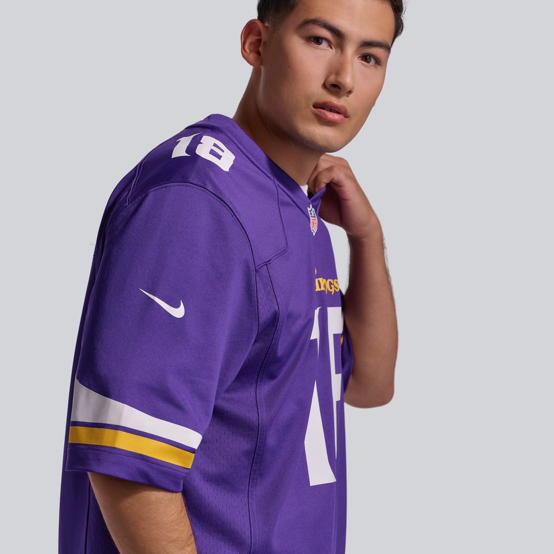 Justin Jefferson Minnesota Vikings Game Jersey - White