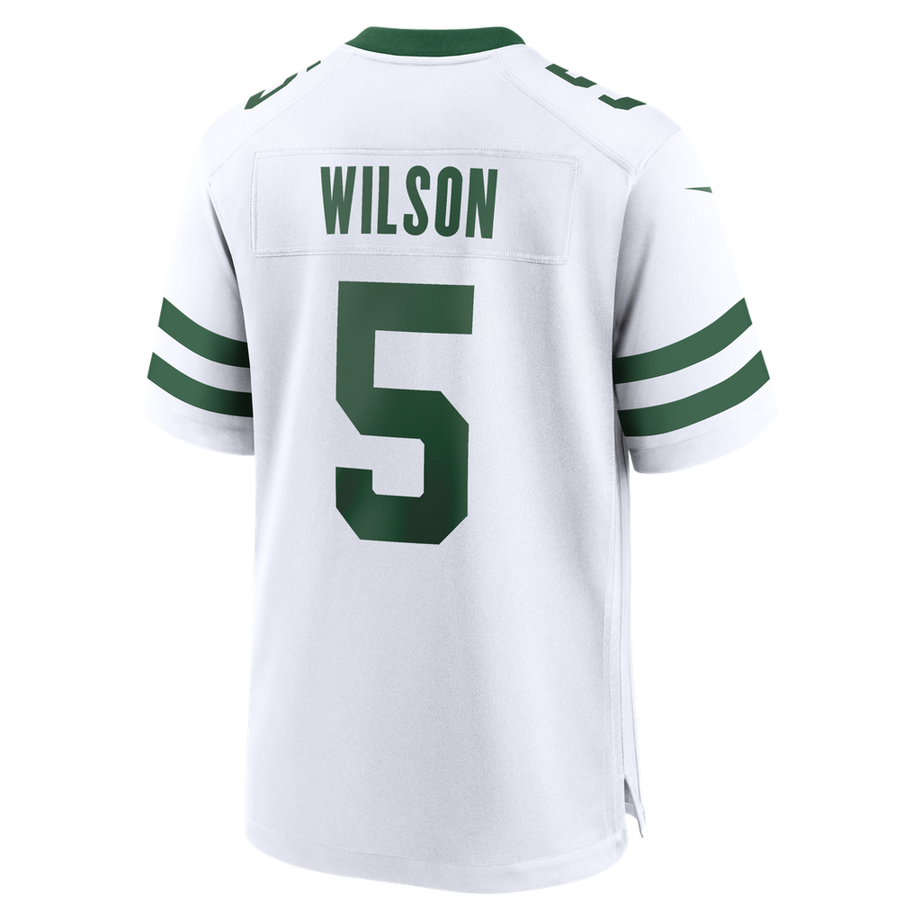 Garrett Wilson New York Jets Game Jersey - Legacy White