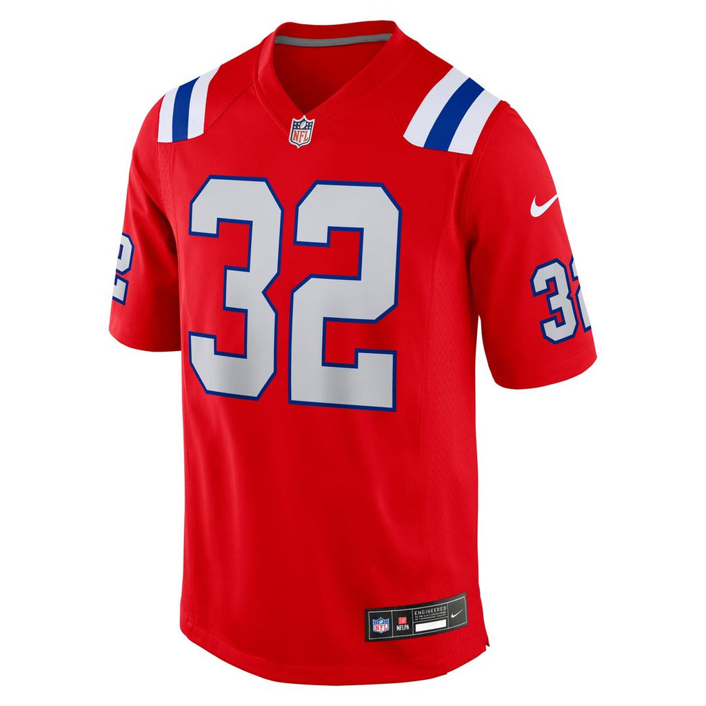 TreVeyon Henderson New England Patriots 2025 NFL Draft Game Jersey - Navy