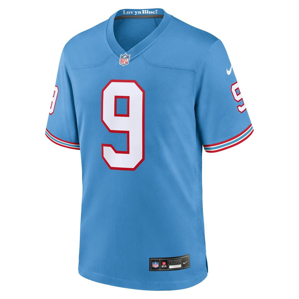 Steve McNair Tennessee Titans Alternate Game Jersey - Light Blue