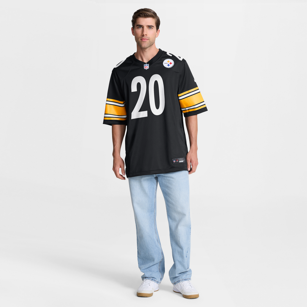 Kaleb Johnson Pittsburgh Steelers Game Jersey - Black