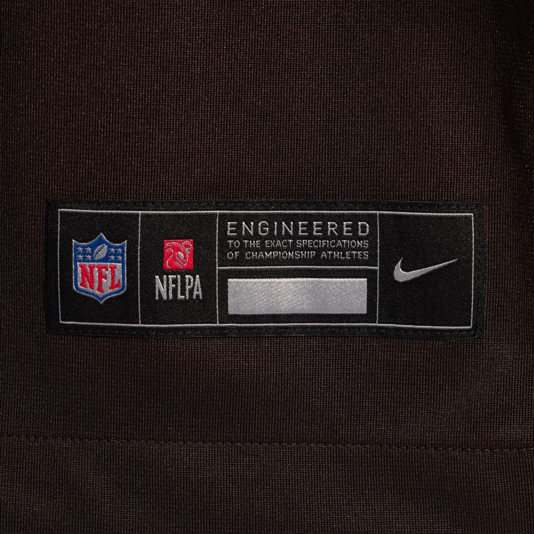 Austin Barber Cleveland Browns Game Jersey - Brown