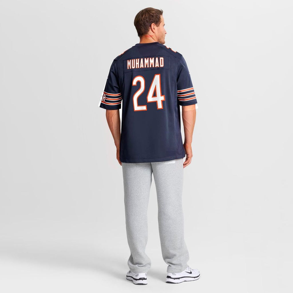 Malik Muhammad Chicago Bears Game Jersey - Navy