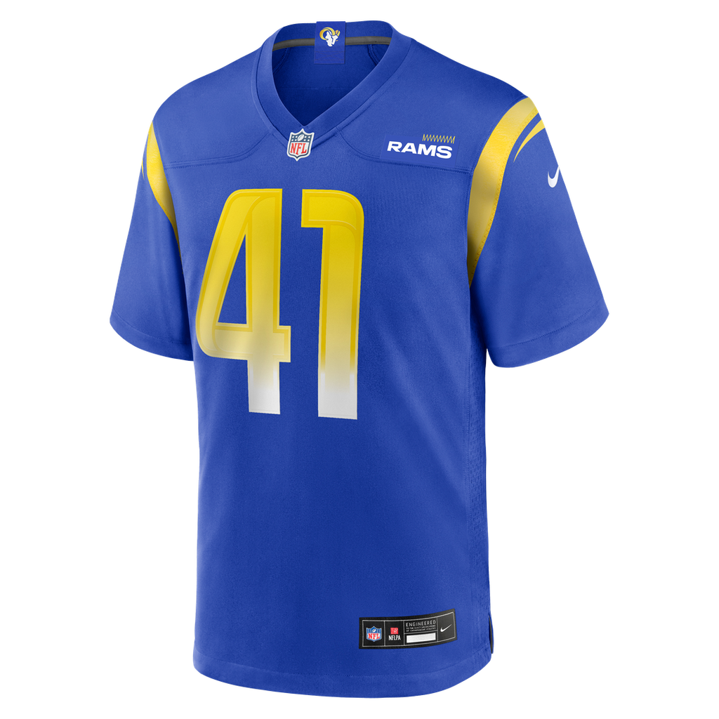 Cameron McCutcheon Los Angeles Rams Game Jersey - Royal Blue