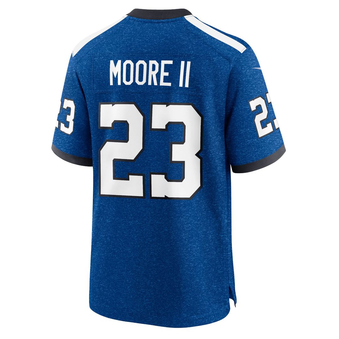 Kenny Moore II Indianapolis Colts Indiana Nights Alternate Game Jersey - Royal Blue
