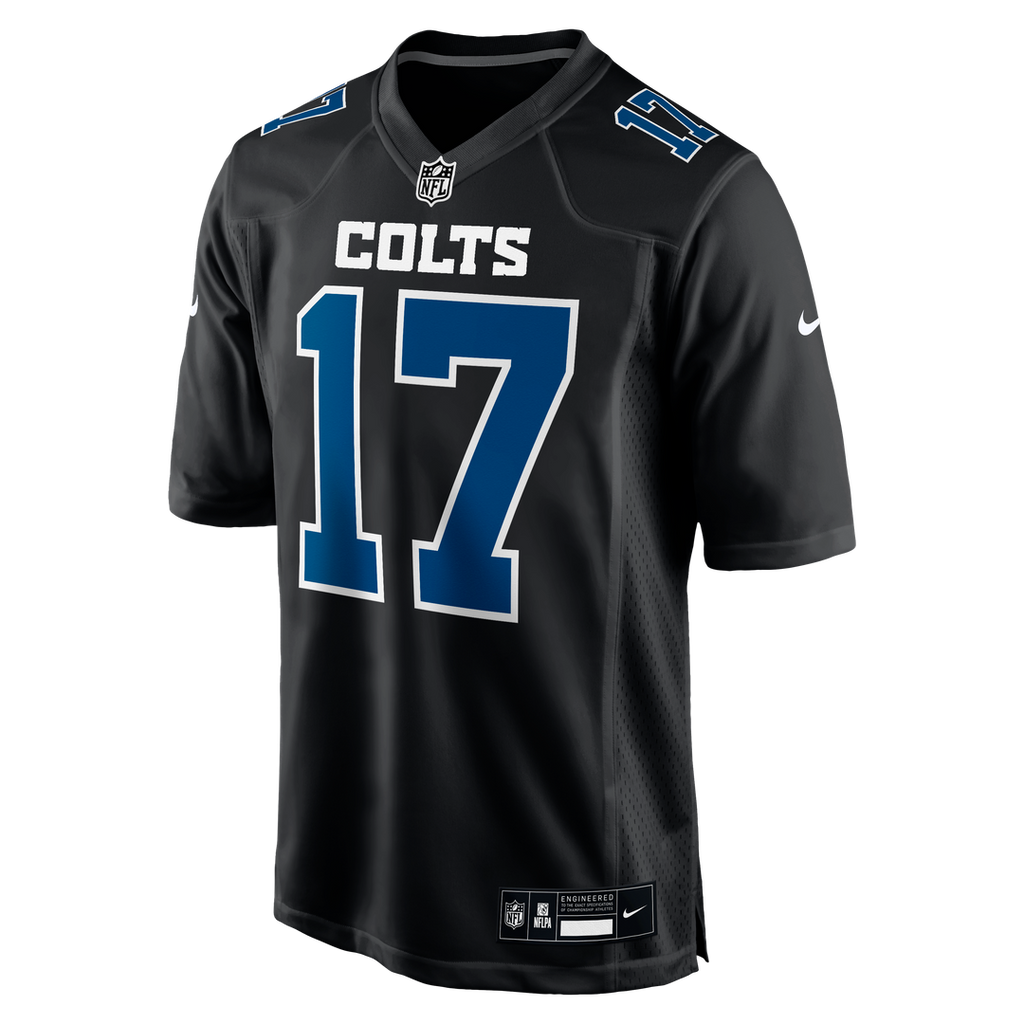 Daniel Jones Indianapolis Colts Fashion Game Jersey - Carbon Black