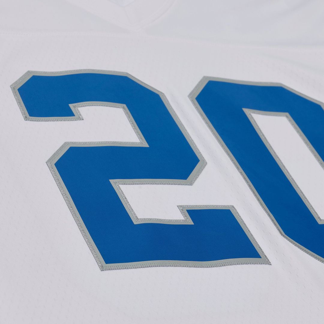 Barry Sanders Detroit Lions 1989 Legacy Replica Jersey - White