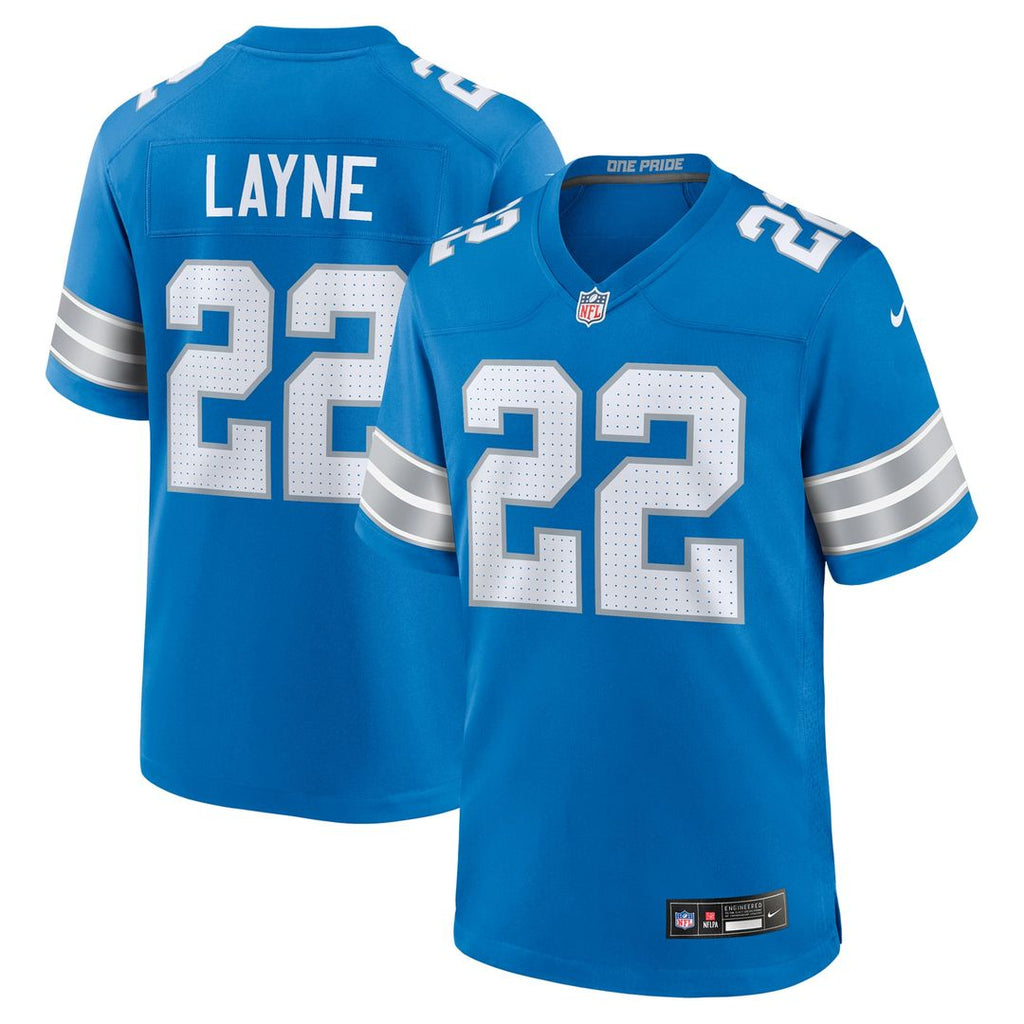 Bobby Layne Detroit Lions Game Jersey - Blue