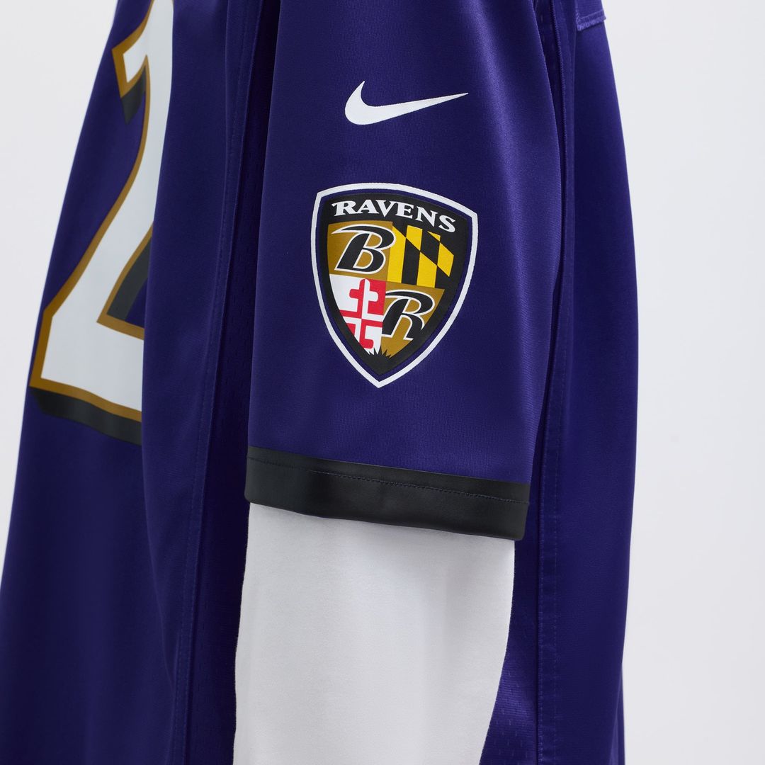 Derrick Henry Baltimore Ravens Game Jersey - Purple