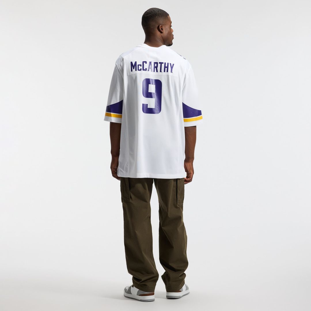 J.J. McCarthy Minnesota Vikings 2nd Alternate Game Jersey - Purple