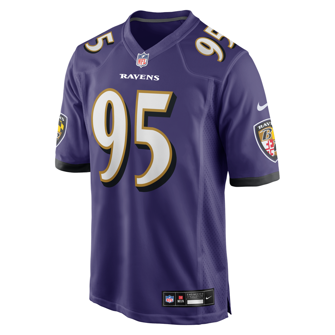 Tavius Robinson Baltimore Ravens Game Jersey - Purple