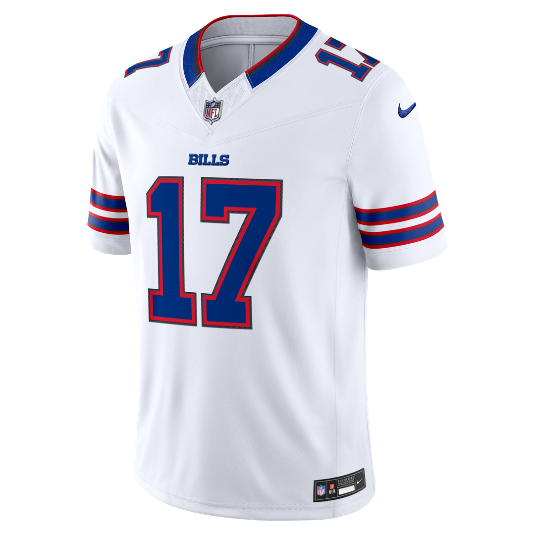 Josh Allen Buffalo Bills Nickel City Vapor F.U.S.E. Stitched Limited Jersey - Gray