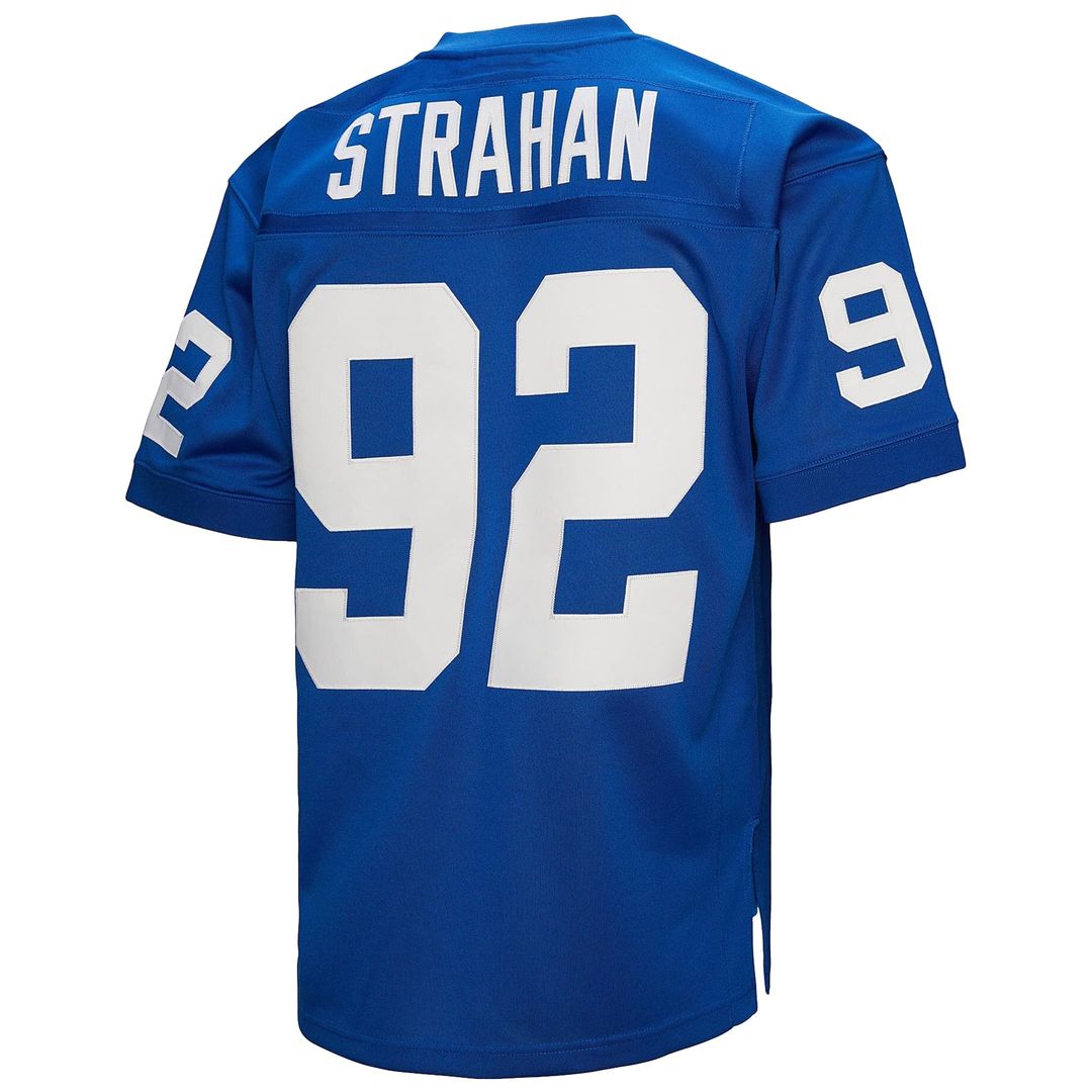 Michael Strahan New York Giants 1994 Authentic Throwback Jersey - Royal Blue