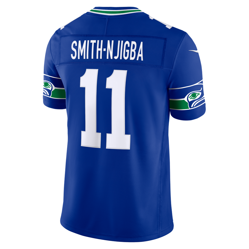 Jaxon Smith-Njigba Seattle Seahawks Vapor F.U.S.E. Stitched Limited Jersey - White