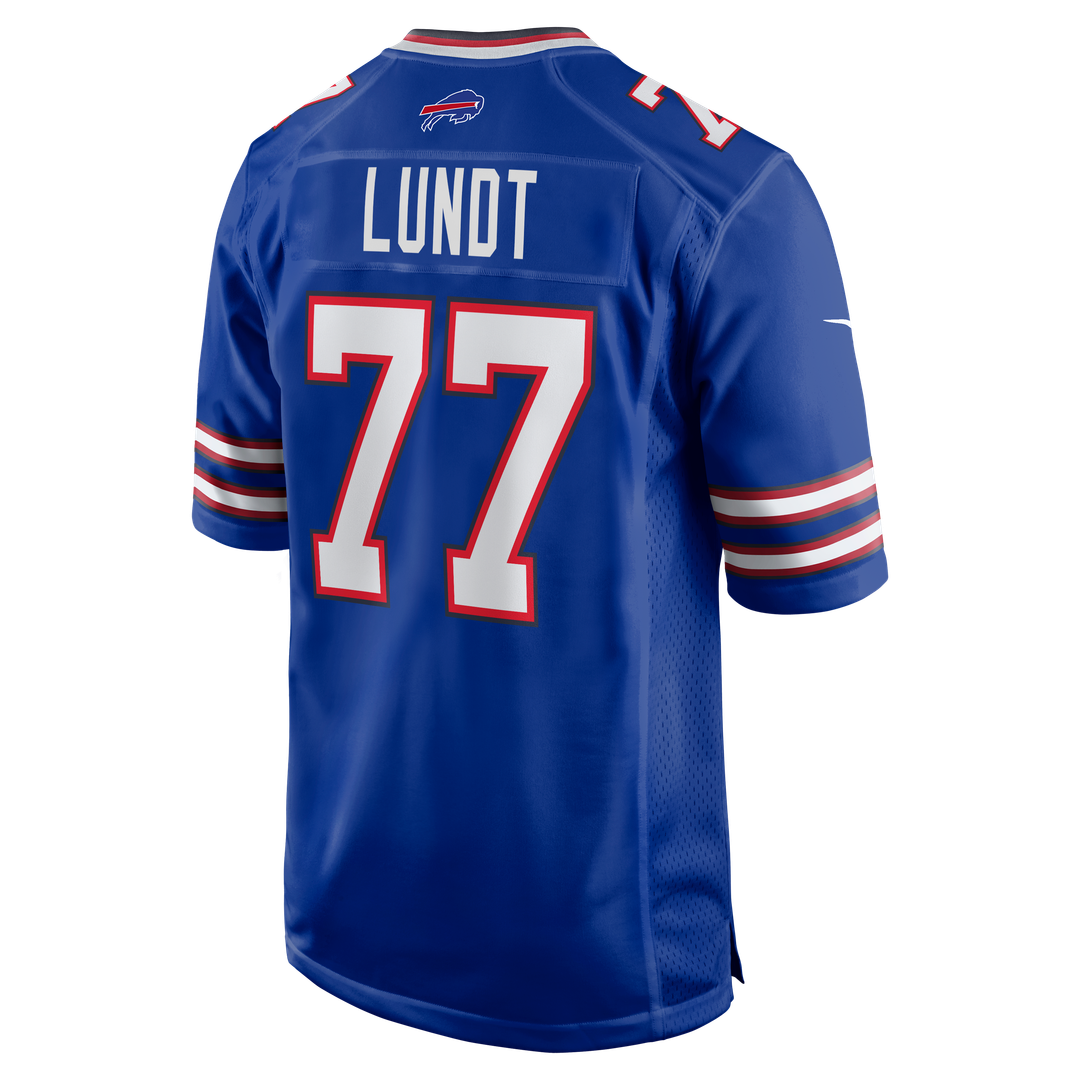 Chase Lundt Buffalo Bills Game Jersey - Royal Blue