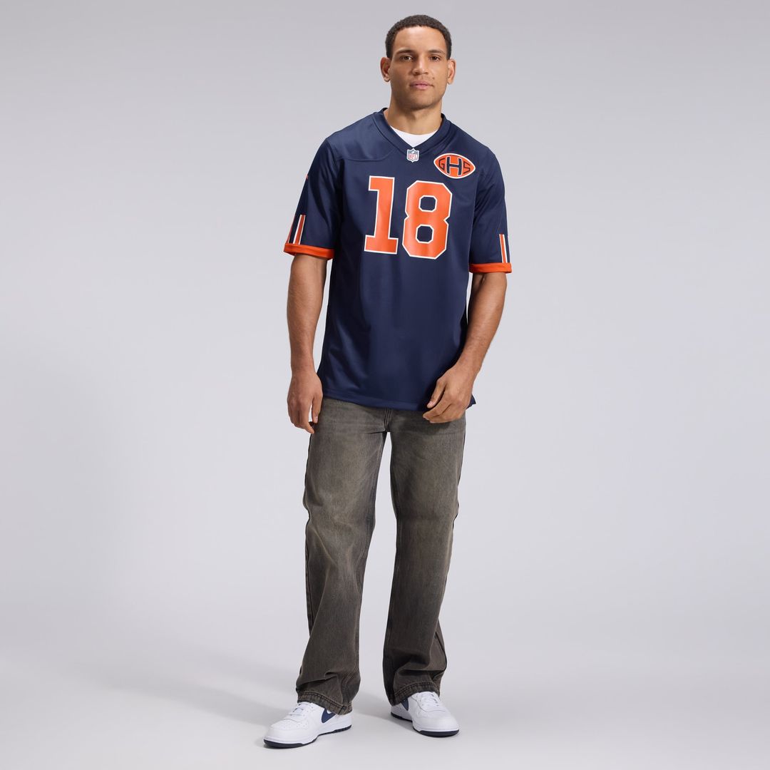Caleb Williams Chicago Bears 2026 Rivalries Collection Game Jersey - Navy