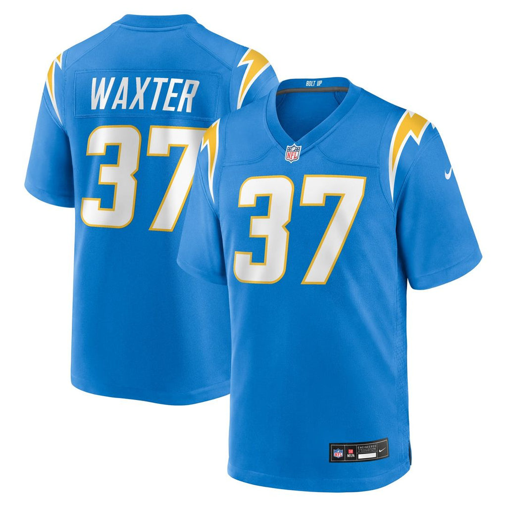 Isas Waxter Los Angeles Chargers Game Jersey - Powder Blue