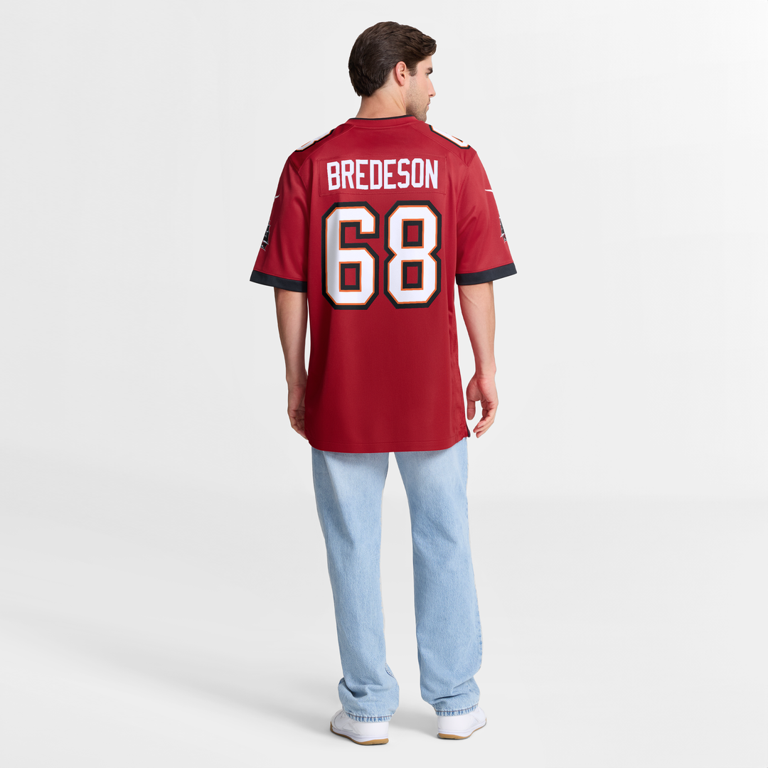 Ben Bredeson Tampa Bay Buccaneers Game Jersey - Red
