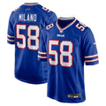 Matt Milano Buffalo Bills Game Jersey - Royal Blue