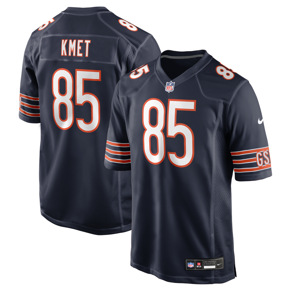 Cole Kmet Chicago Bears Game Jersey - Navy